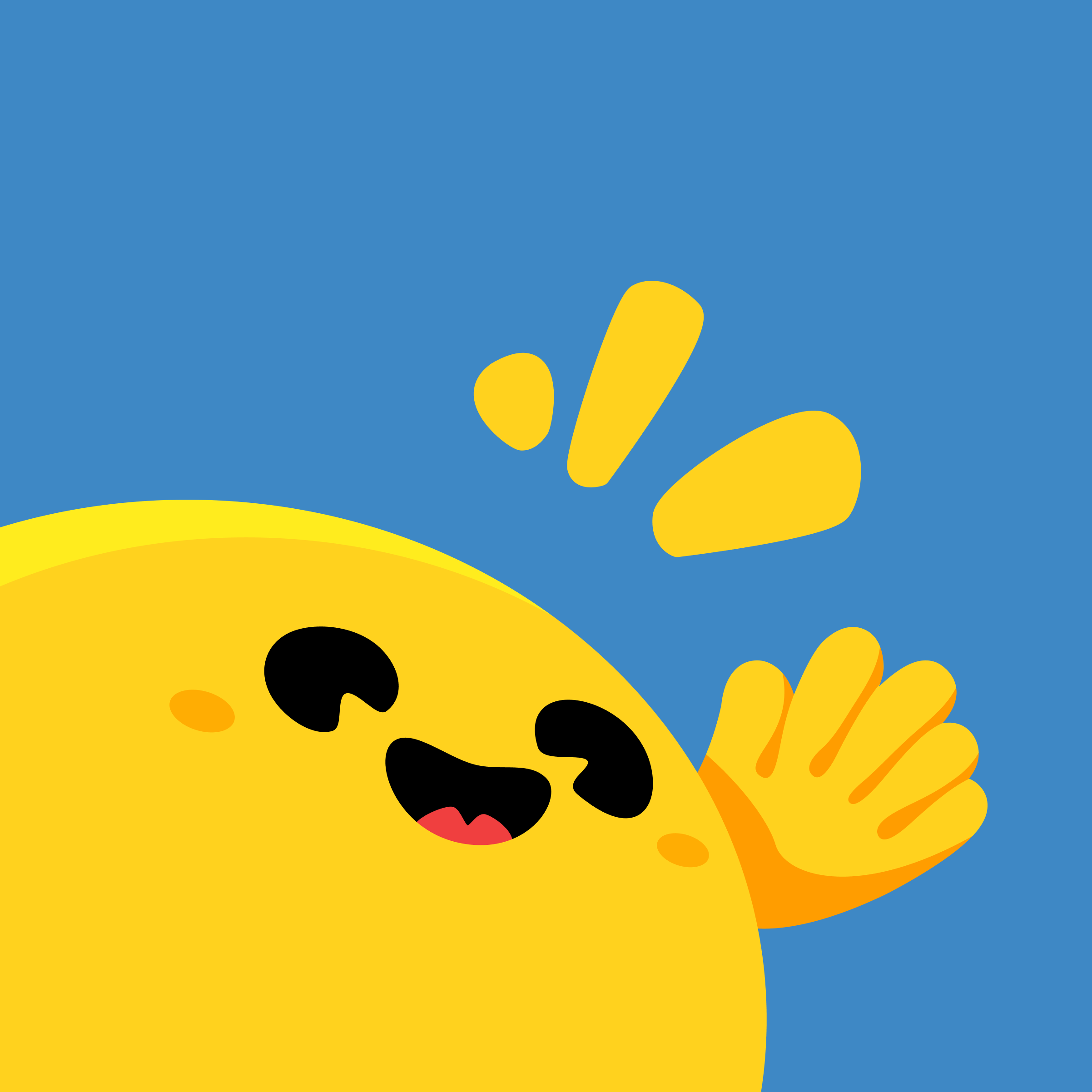 Huggy Sunny hello